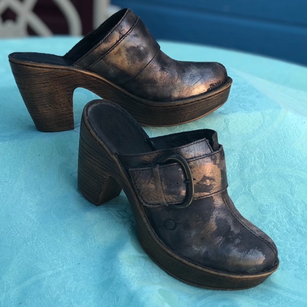 Born Ibra Platform Clogs